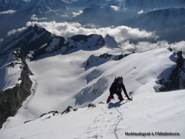 Un 4000 à Saas-Fee : le Nadelhorn